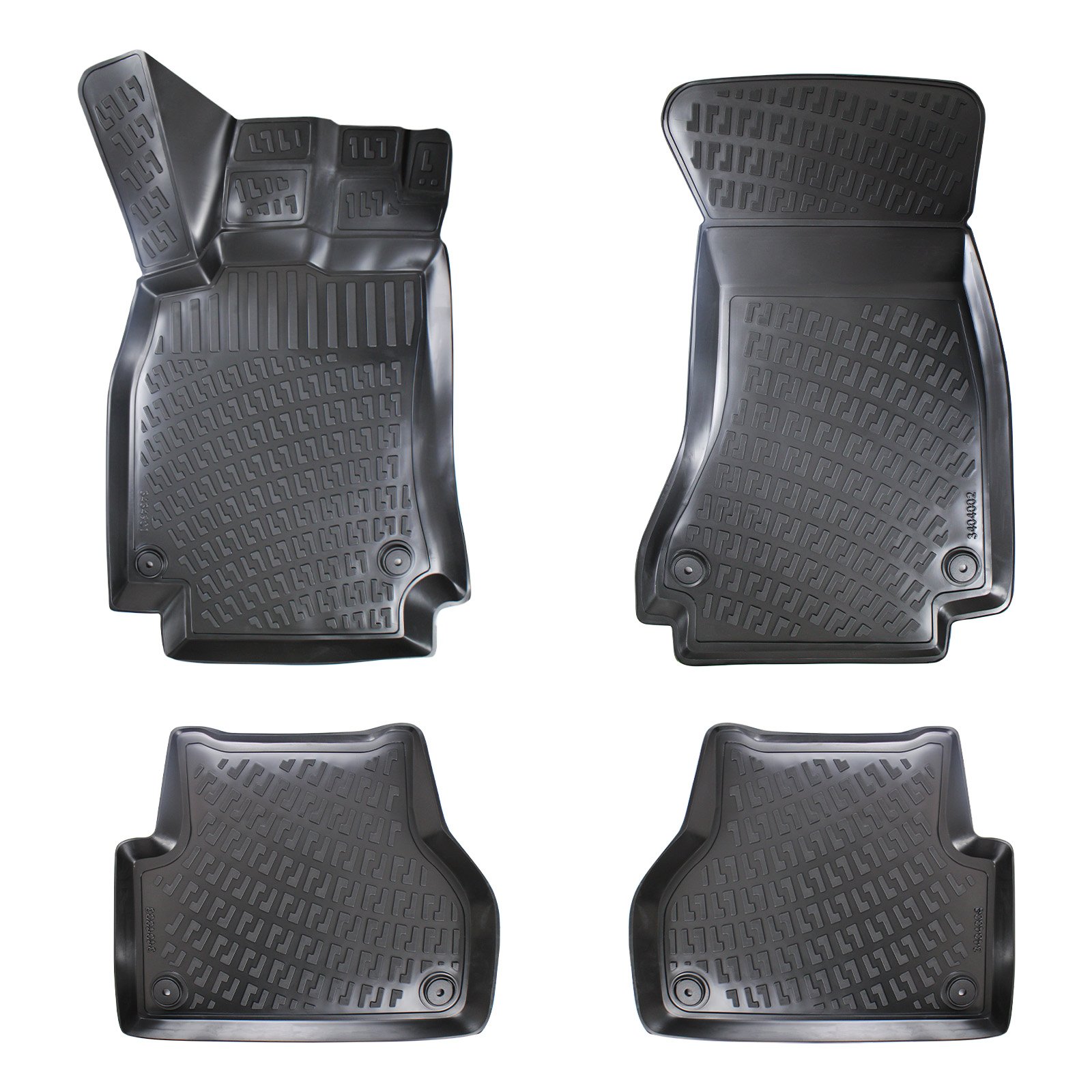 3D Auto Fußmatten Set für Audi A4 B8 Baujahr 2008-2016