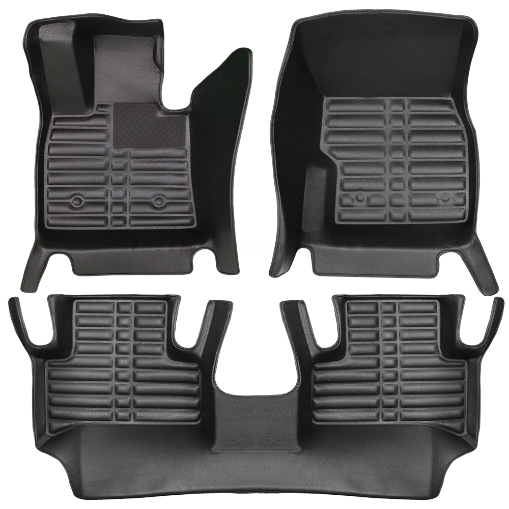5D Premium Auto Fussmatten TPE Set passend für Alfa Romeo Stelvio Baujahr ab 2017