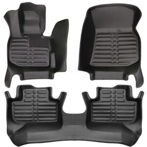 5D Premium Auto Fussmatten TPE Set passend für BMW X4 (G02) Baujahr ab 2018