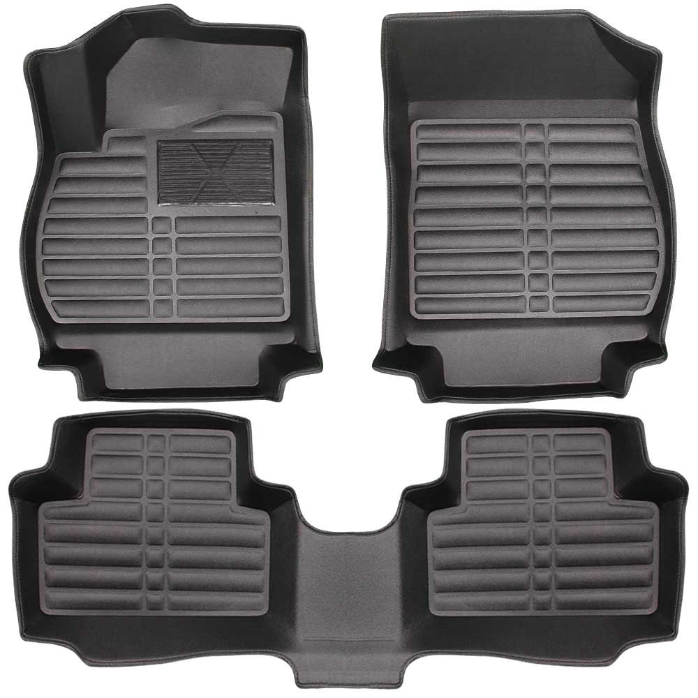 5D Premium Auto Fussmatten TPE Set passend für Opel Zafira Tourer (3.Gen) Baujahr 2011-2019