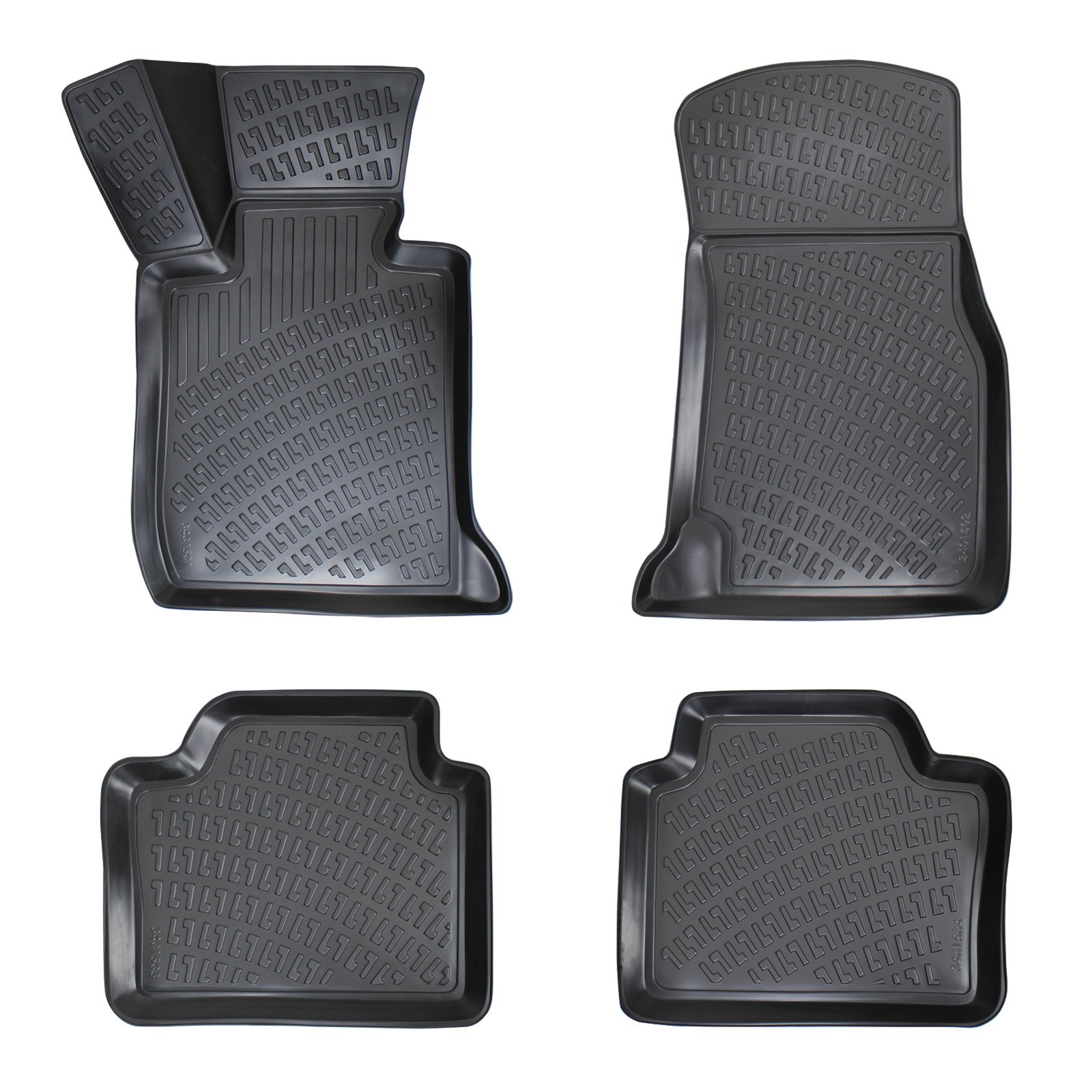 3D Auto Fußmatten Set für BMW 4 F33 Baujahr 2013-2020