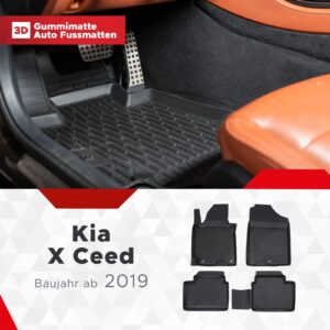 3D Fussmatten passend für Kia Ceed (3.Gen) 2018-2022