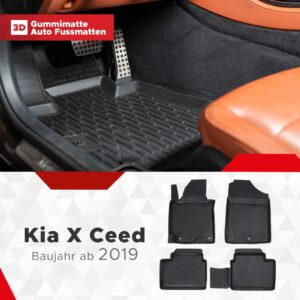 3D Fußmatten passend für Kia X Ceed ab 2019