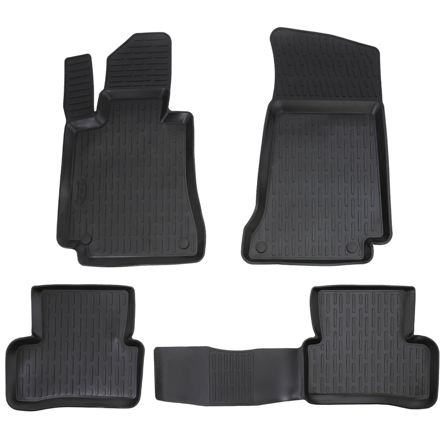 3D Fussmatten passend für Mercedes C Klasse (W204) 2007-2014