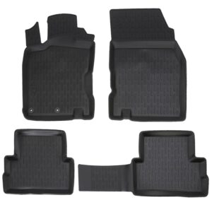 3D Fussmatten passend für Nissan Qashqai II (2.Gen) J11 2014-2021