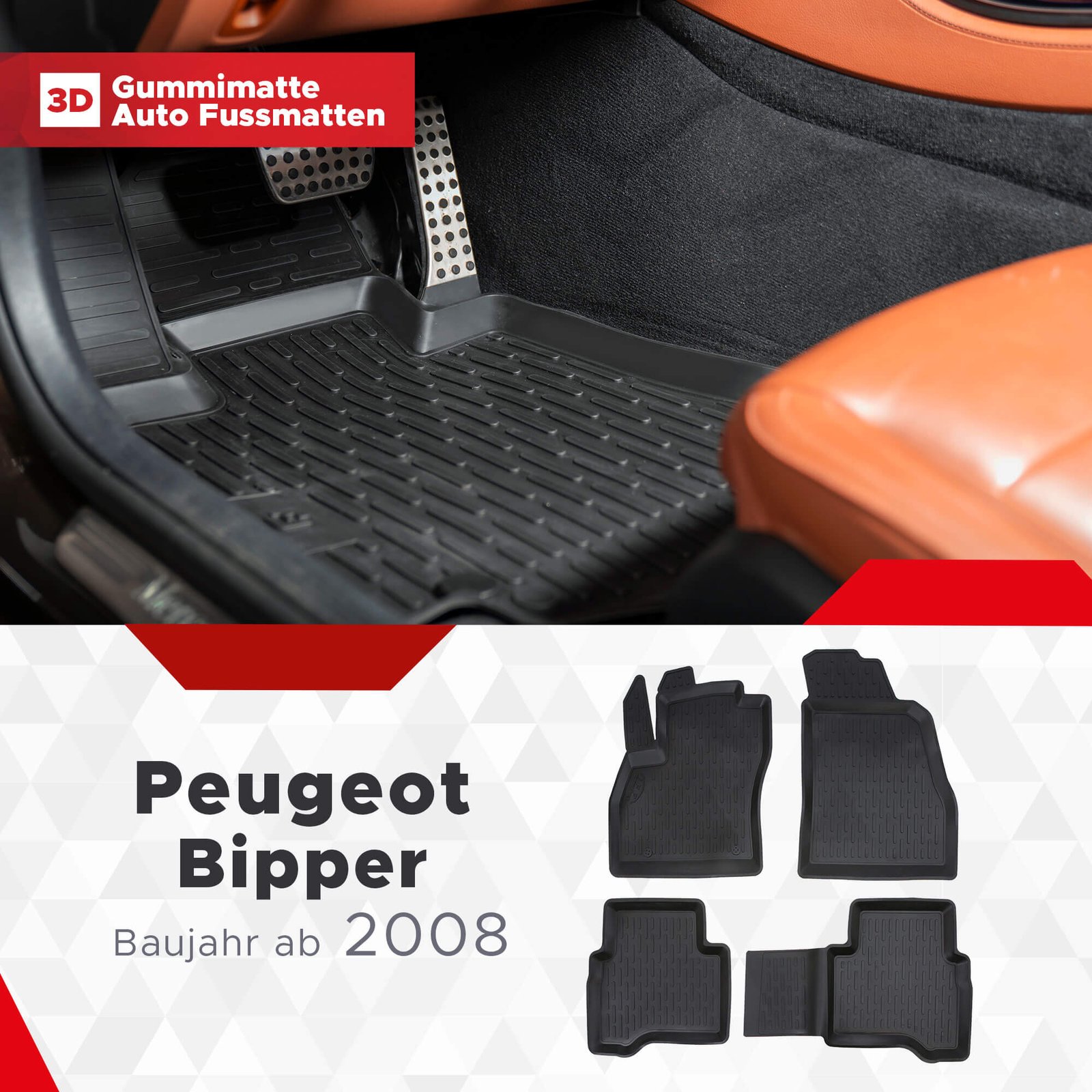 TPE Fussmatten Set