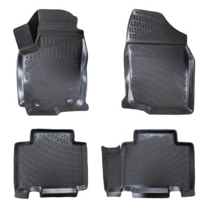 3D Auto Fussmatten Set passend für Toyota RAV4 (IV) & Rav 4 Hybrid Baujahr 2013-2018