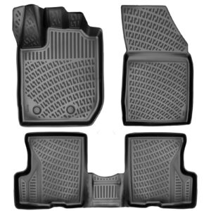 3D Auto Fussmatten Set passend für Dacia Duster 4x4 (3.Gen) Baujahr ab 2023