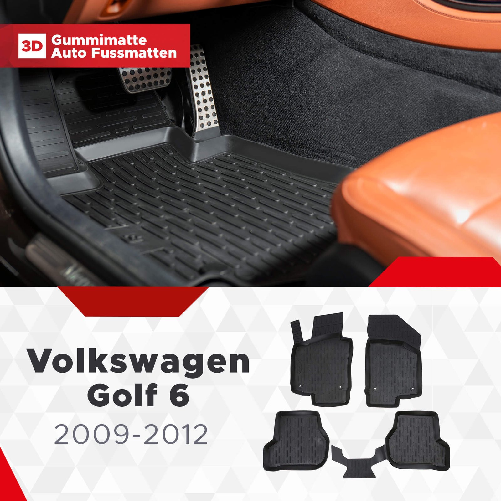 TPE Fussmatten Set