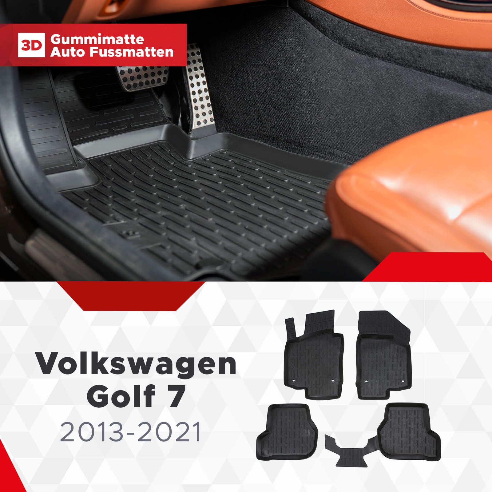 TPE Fussmatten Set