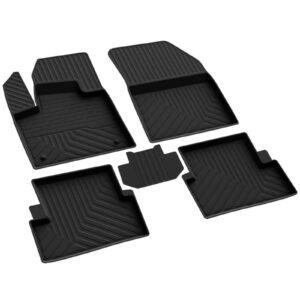 3D Premium Gummi Auto Fussmatten Set Passend für BMW 4 (G26) Baujahr ab 2021