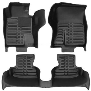 5D Premium Auto Fussmatten TPE Set passend für Ford Mustang (6.Gen) Baujahr ab 2014