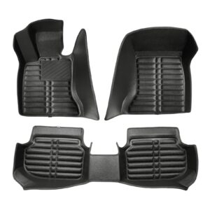 5D Premium Auto Fussmatten TPE Set passend für BMW 5 (E60/E61) Baujahr 2003-2010