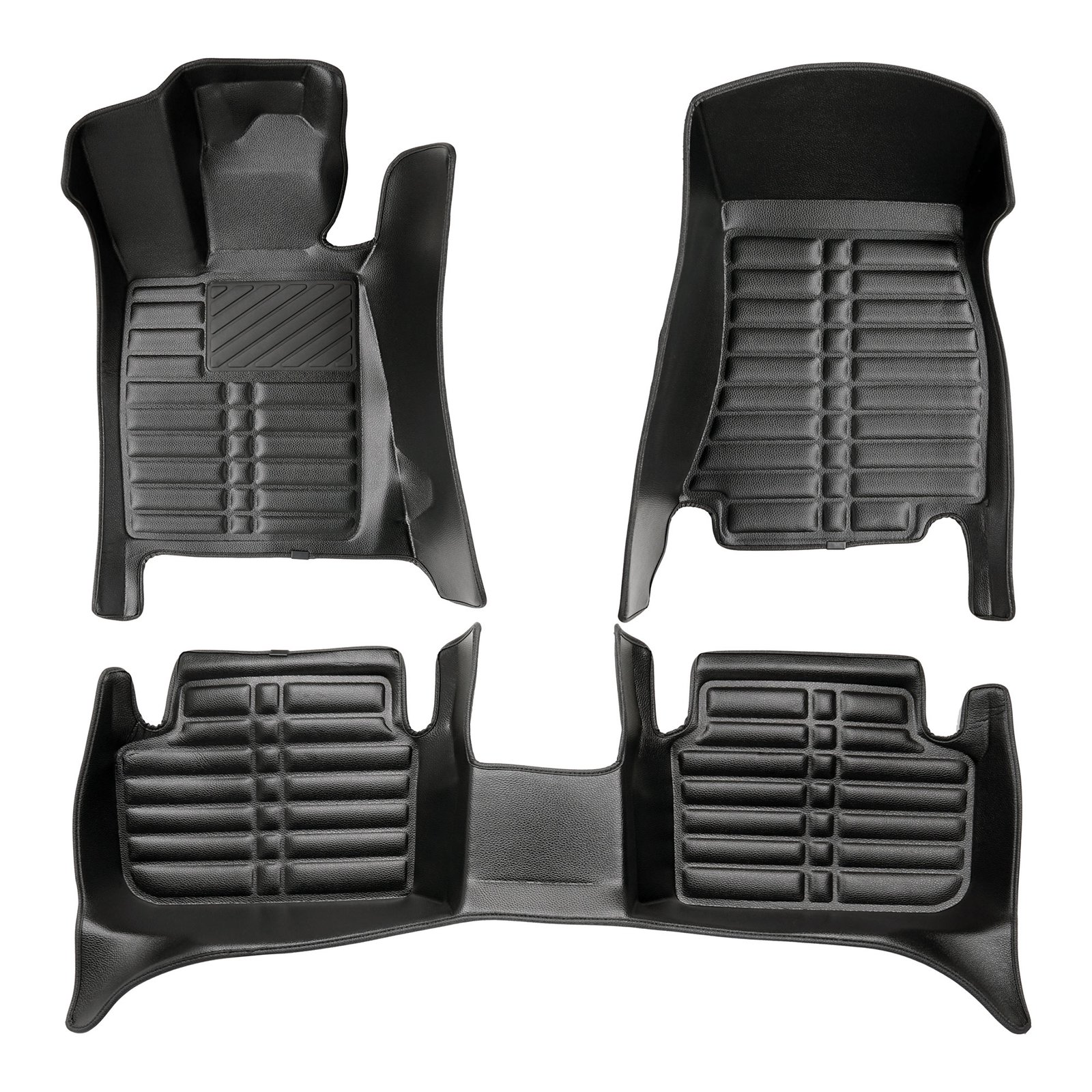 5D Premium Auto Fussmatten TPE Set passend für BMW 7 (G11) Baujahr 2015-2022