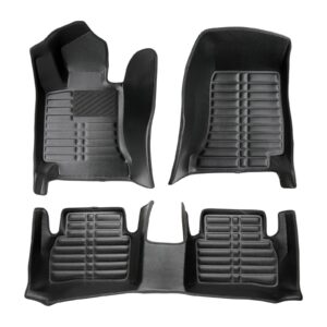 5D Premium Auto Fussmatten TPE Set passend für Mercedes C Klasse (W205/S205) Baujahr 2014-2021