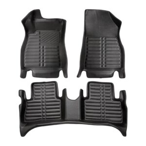 5D Premium Auto Fussmatten TPE Set passend für Nissan Juke (1.Gen) Baujahr 2010-2018
