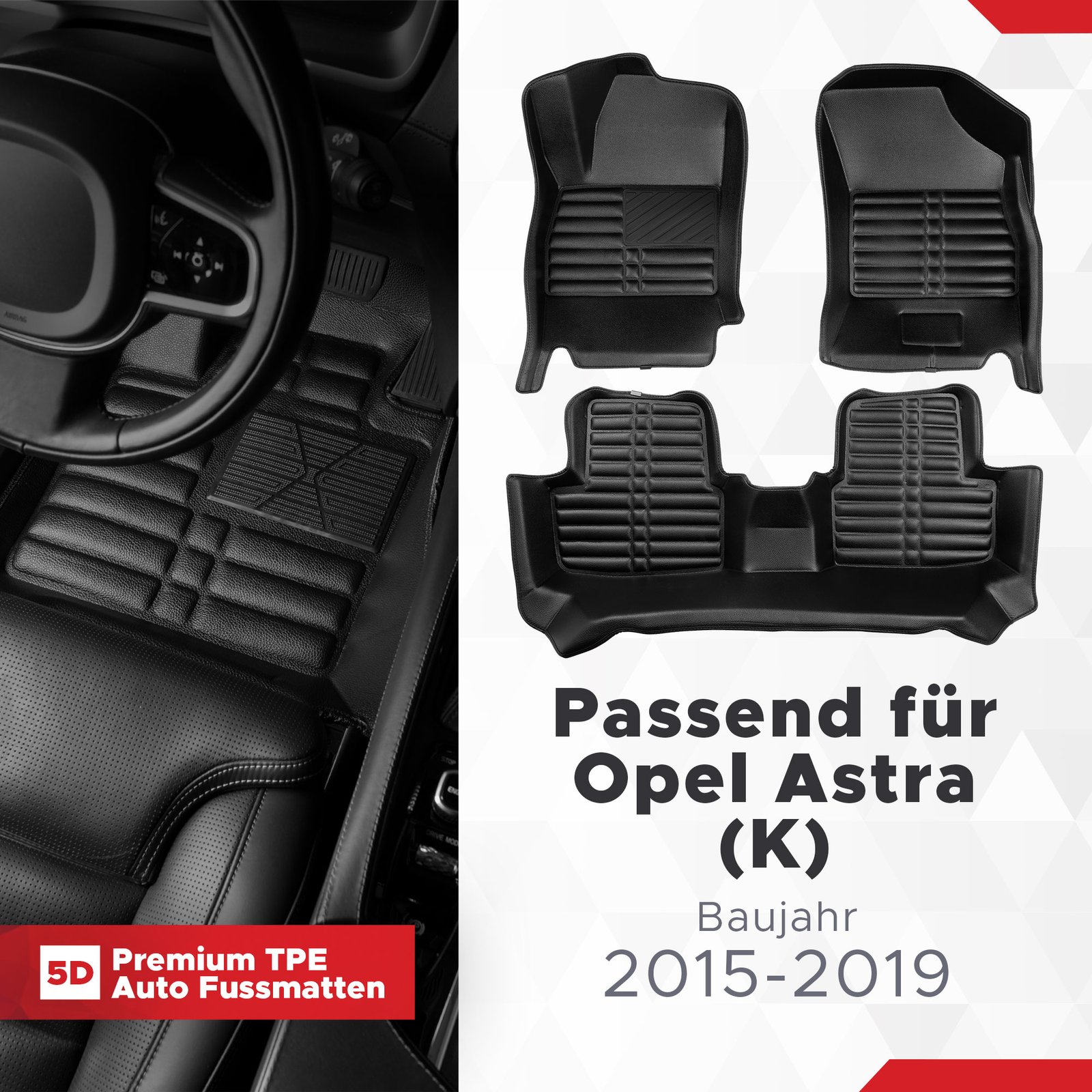 TPE Fussmatten Set