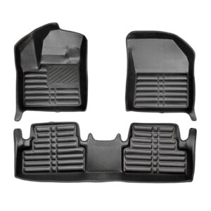 5D Premium Auto Fussmatten TPE Set passend für Peugeot 3008 (2.Gen) Baujahr 2016-2019