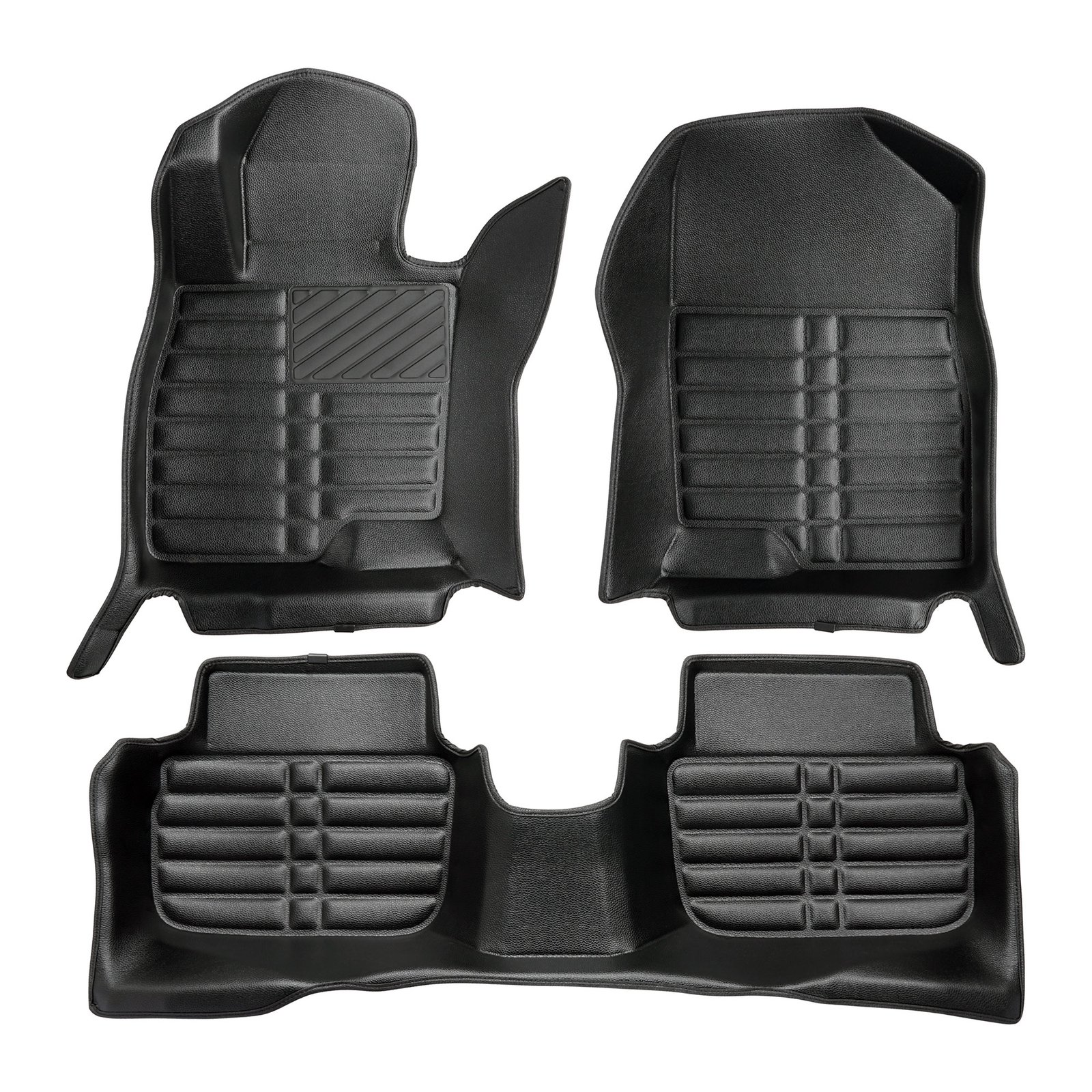 5D Premium Auto Fussmatten TPE Set passend für Mazda 3 (3.Gen) Baujahr 2013-2019