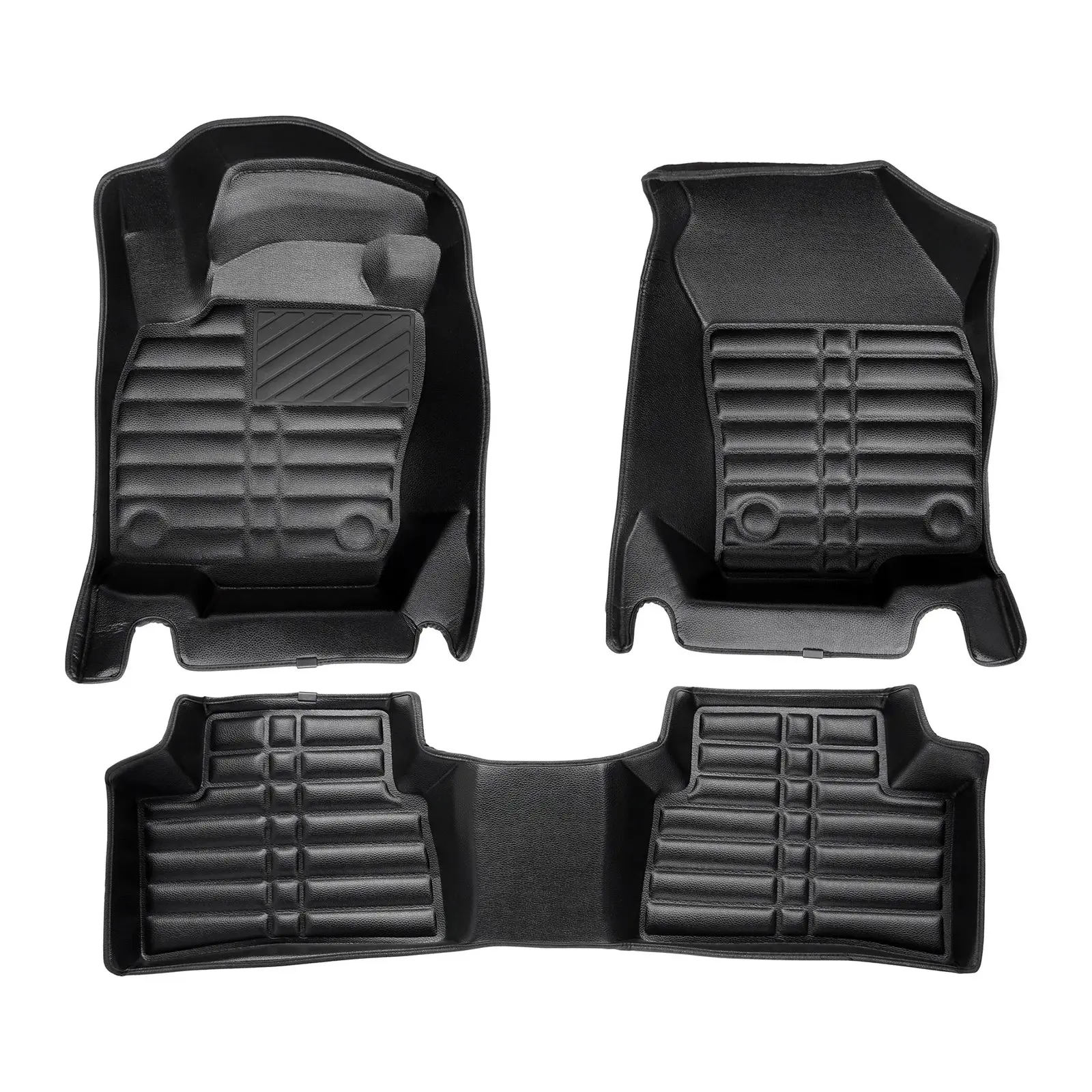 5D Premium Auto Fussmatten TPE Set passend für Mitsubishi Outlander (3.Gen) Baujahr 2012-2021