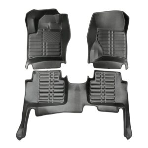 5D Premium Auto Fussmatten TPE Set passend für Audi Q7 (4L) Baujahr 2005-2015