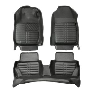 5D Premium Auto Fussmatten TPE Set passend für Ford Fiesta (7. Gen) Baujahr 2008-2017