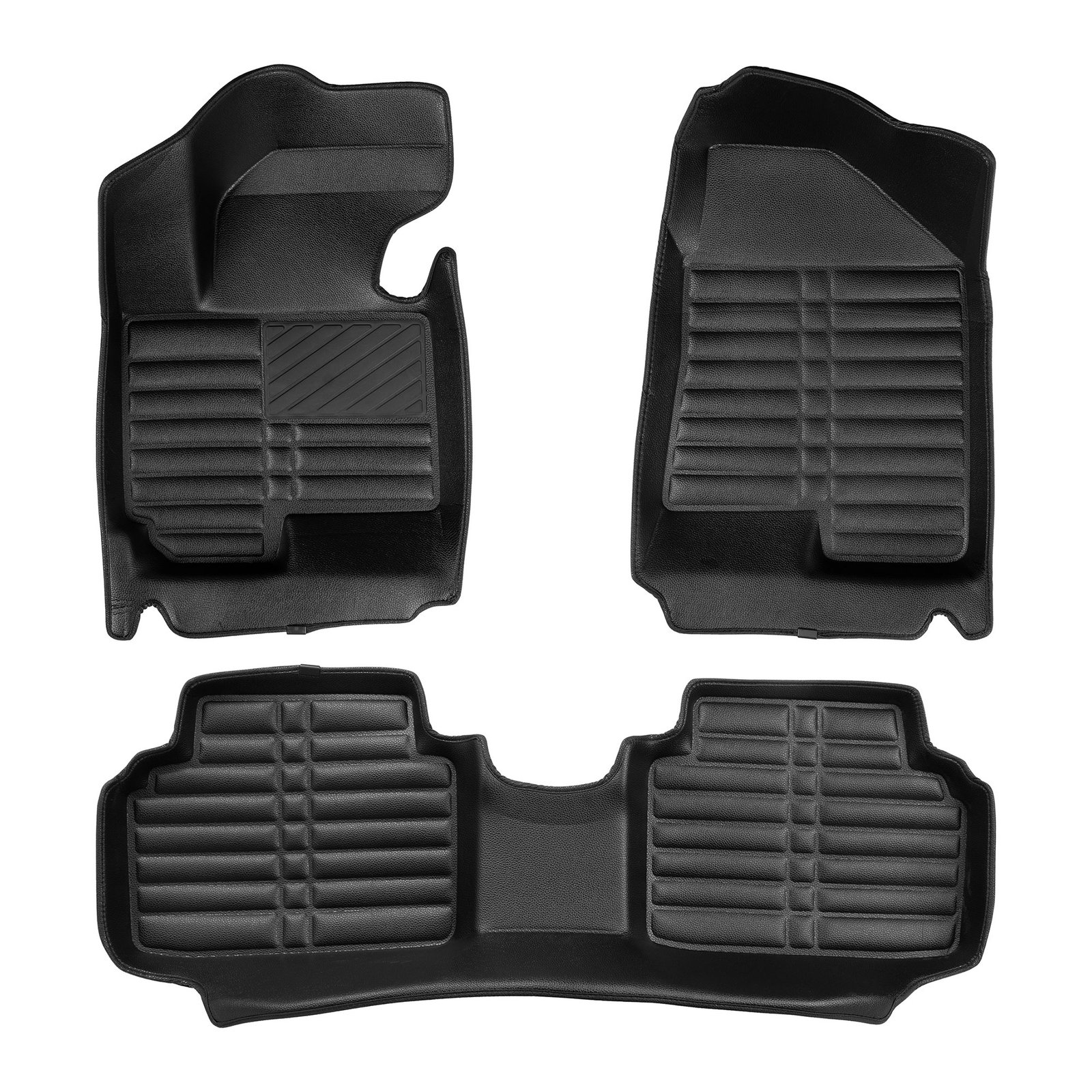 5D Premium Auto Fussmatten TPE Set passend für Kia Sportage (3.Gen) Baujahr 2010-2015