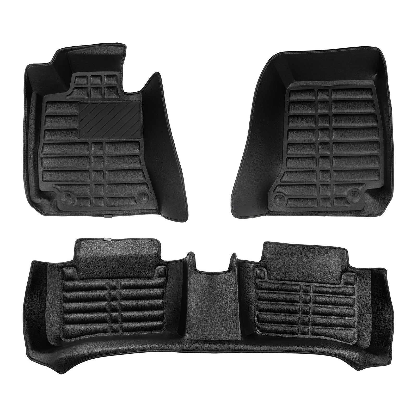 5D Premium Auto Fussmatten TPE Set passend für Mercedes E Klasse (W212/S212) Baujahr 2009-2016