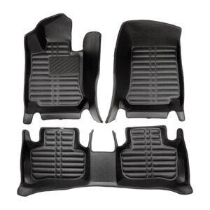 5D Premium Auto Fussmatten TPE Set passend für Mercedes GLC / EQC (X 253) Baujahr 2015-2022