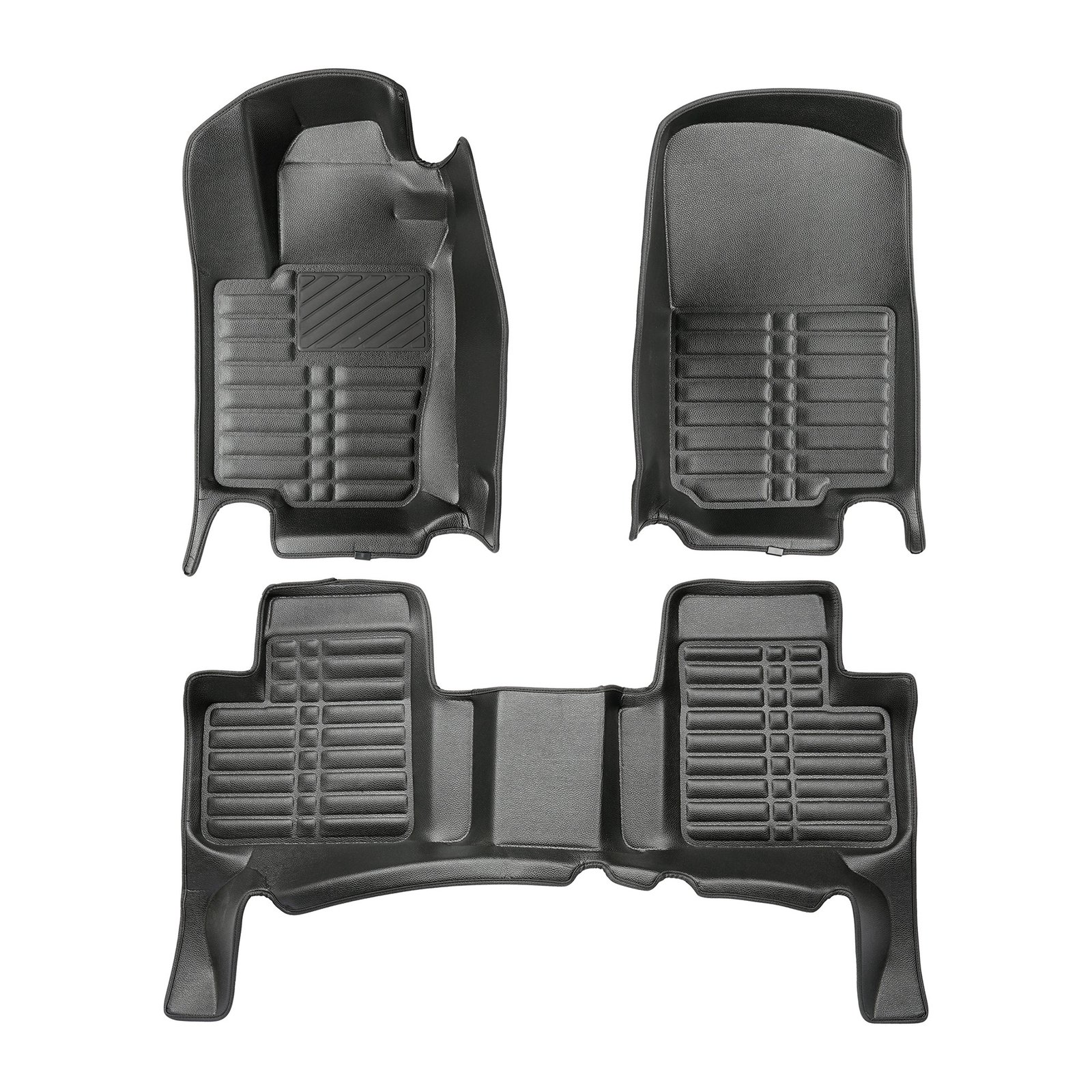 5D Premium Auto Fussmatten TPE Set passend für Mercedes ML (W164) Baujahr 2005-2011