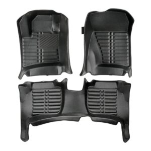 5D Premium Auto Fussmatten TPE Set passend für Porsche Cayenne (2.Gen) Baujahr 2010-2017