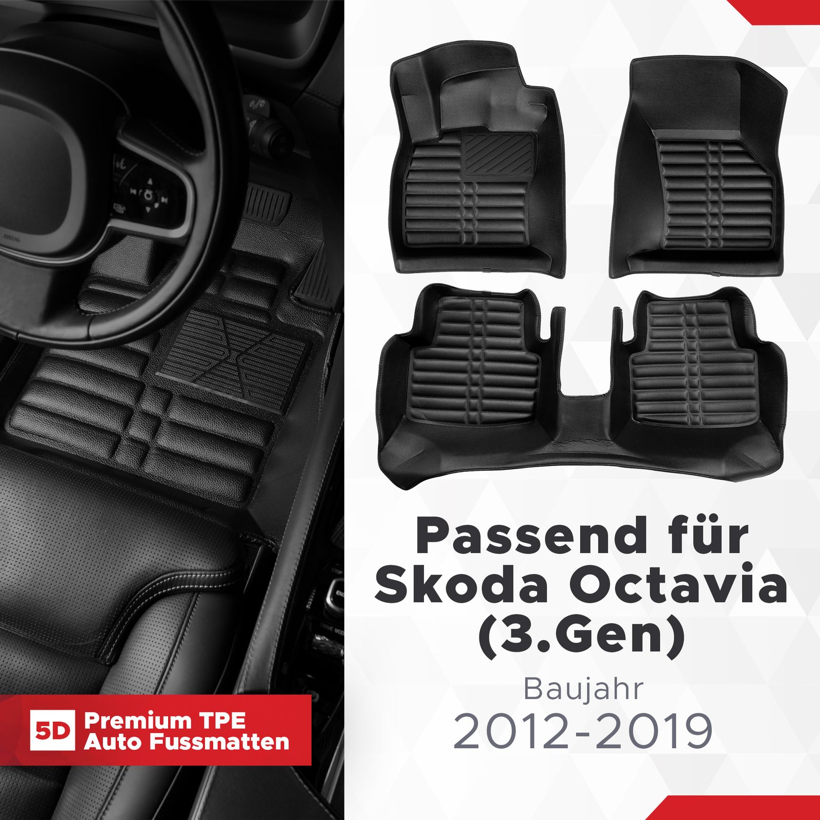 TPE Fussmatten Set