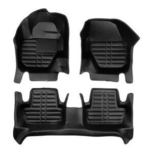 5D Premium Auto Fussmatten TPE Set passend für Volvo V 60 (1.Gen) Baujahr 2010-2018