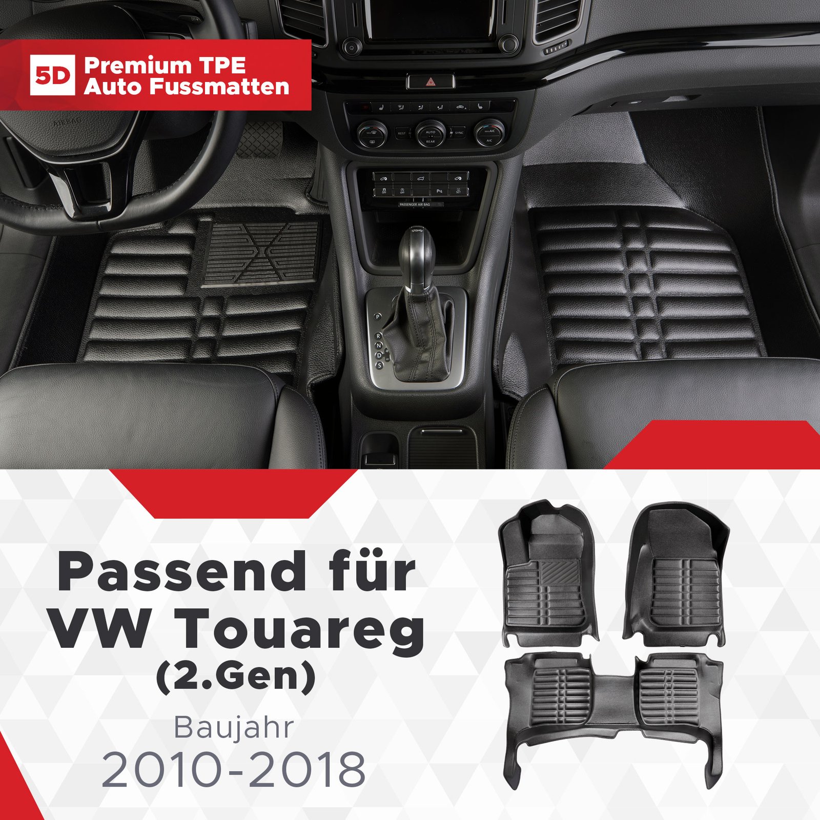 TPE Fussmatten Set