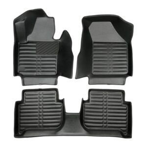 5D Premium Auto Fussmatten TPE Set passend für VW Touran (1.Gen) Baujahr 2003-2015
