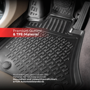 3D Auto Fussmatten Set passend für Mitsubishi Outlander Baujahr 2012-2021