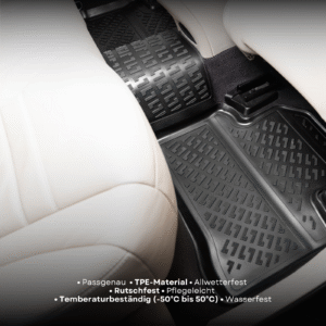 3D Auto Fussmatten Set passend für Mitsubishi Outlander Baujahr 2012-2021