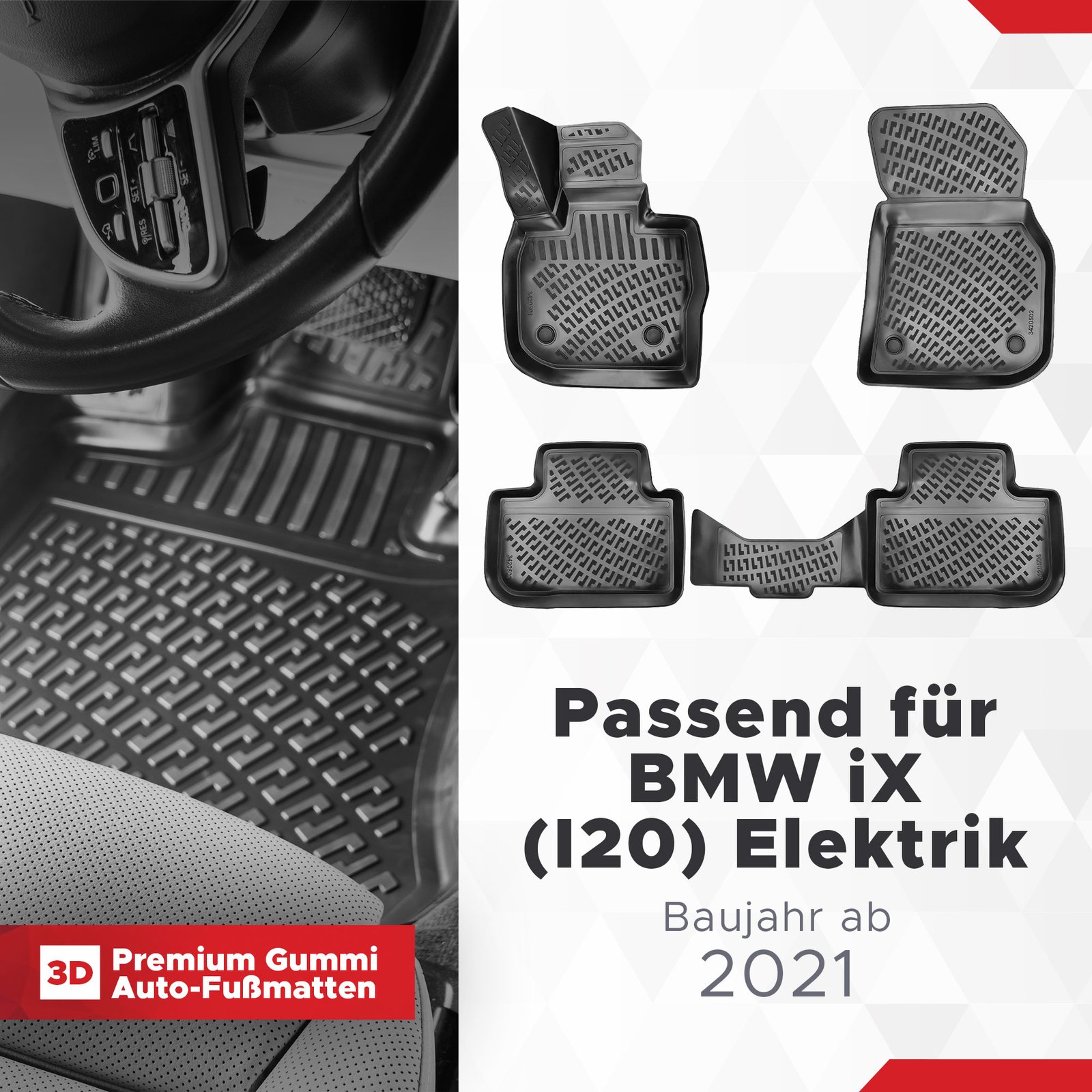 TPE Fussmatten Set