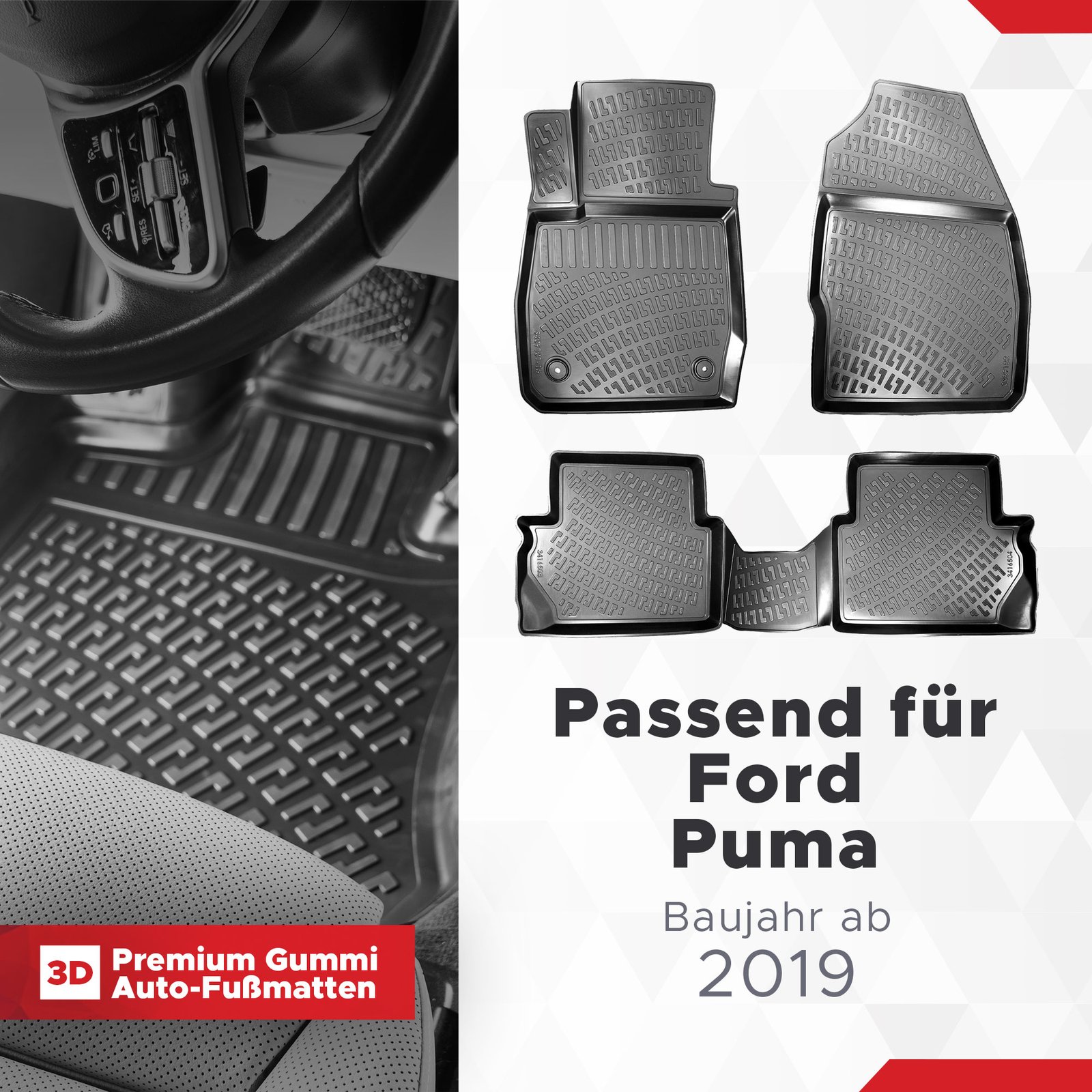 TPE Fussmatten Set