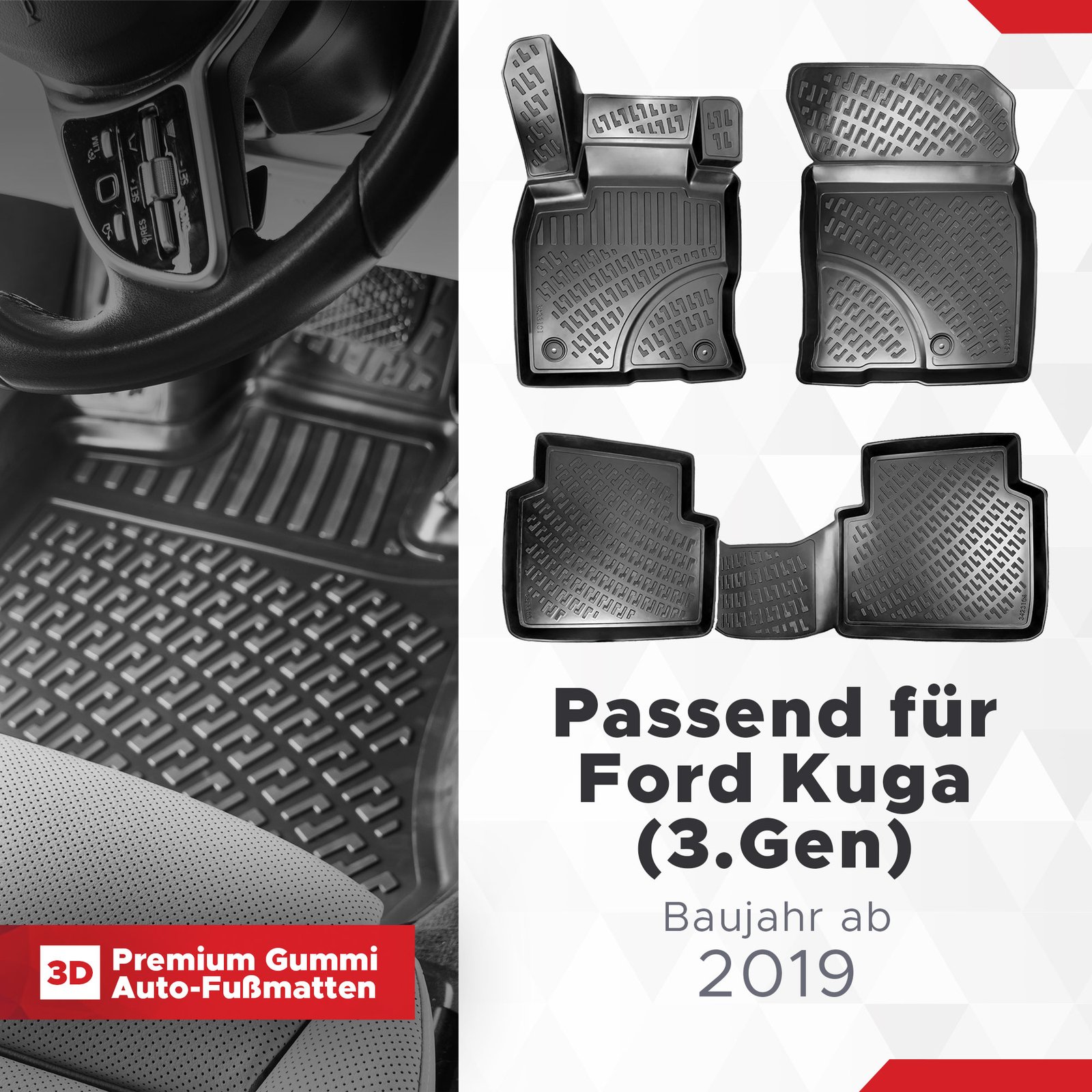 TPE Fussmatten Set