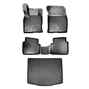 3D Auto Gummimatten & Kofferraumwanne Set für Ford Kuga (3.Gen) Baujahr ab 2020