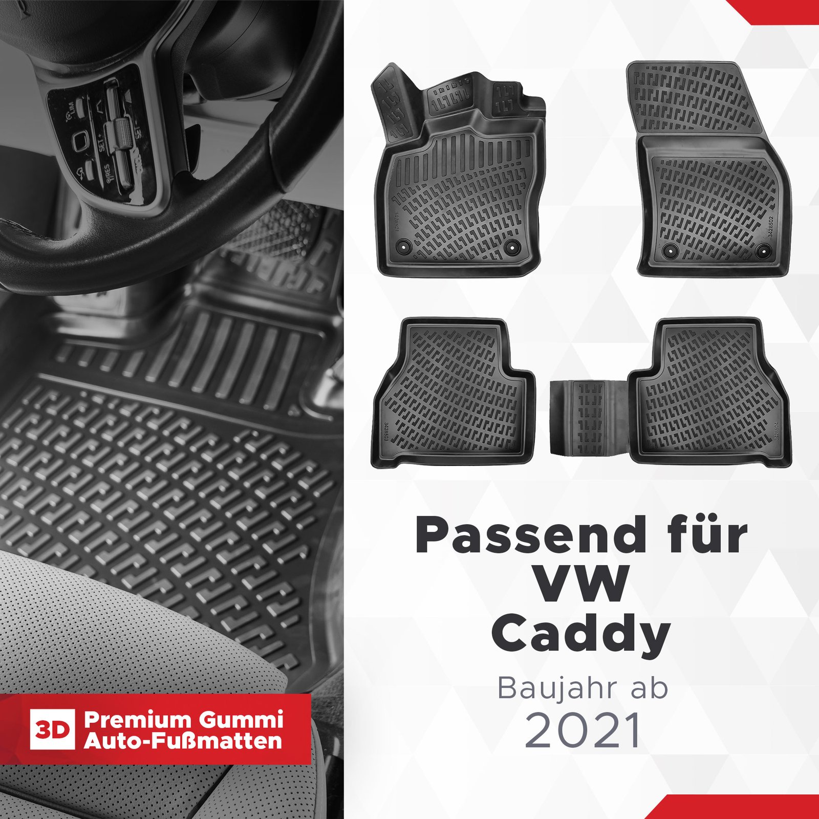 TPE Fussmatten Set