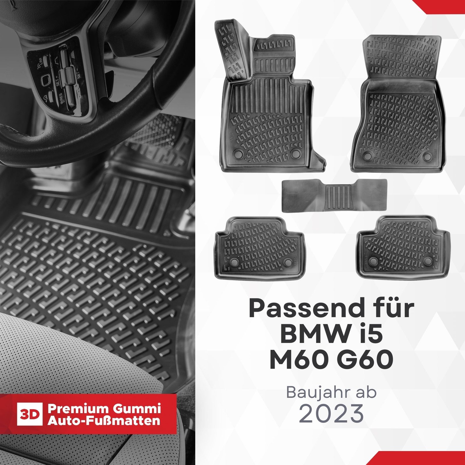 TPE Fussmatten Set