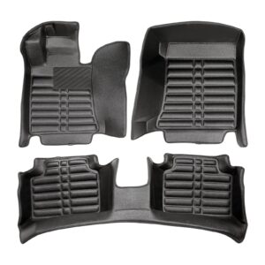 5D Premium Auto Fussmatten TPE Set passend für Alfa Romeo Giulia Baujahr ab 2016
