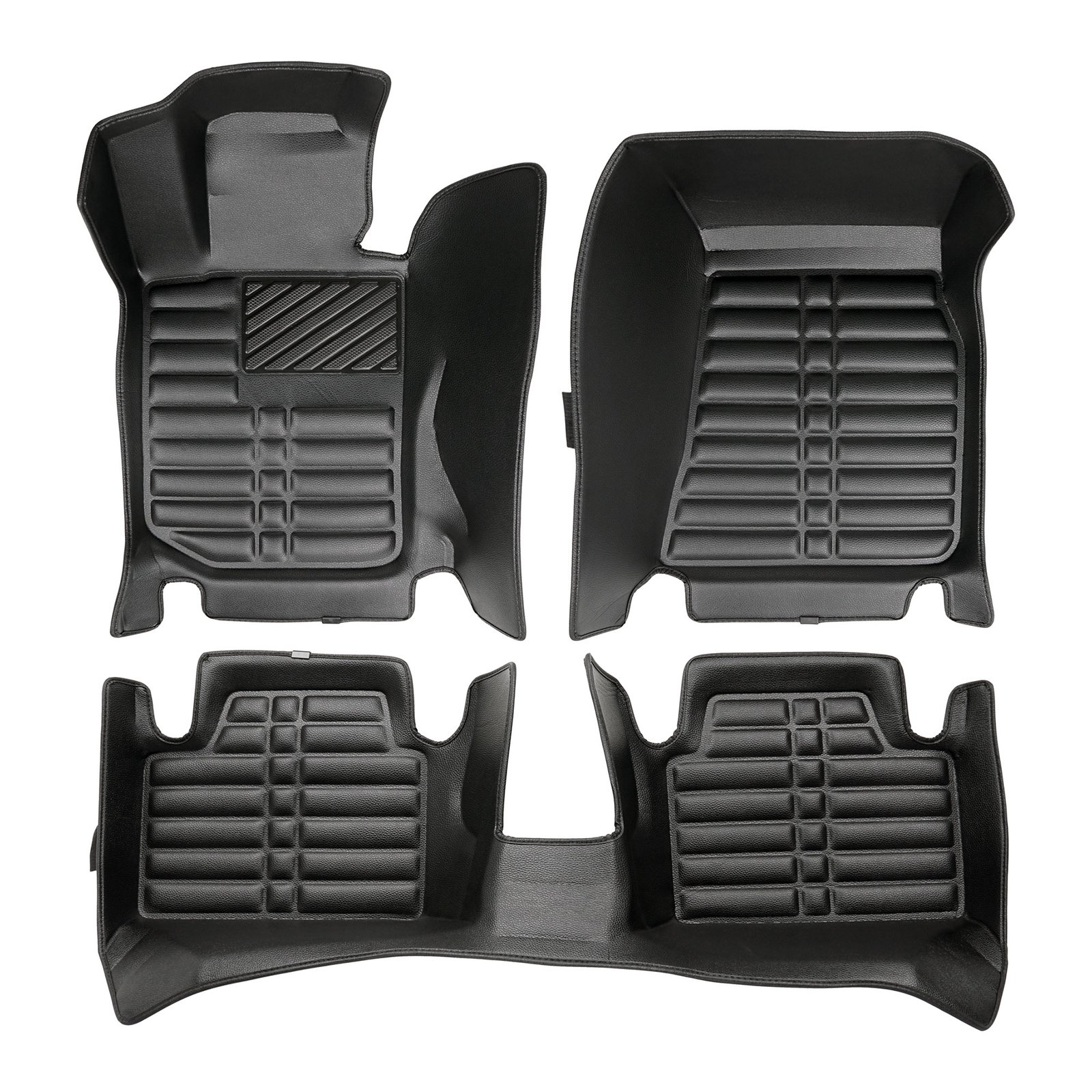 5D Premium Auto Fussmatten TPE Set passend für BMW 3 (G20/G21) Baujahr ab 2019