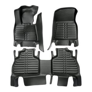 5D Premium Auto Fussmatten TPE Set passend für BMW X7 (G07) Baujahr ab 2019