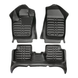 5D Premium Auto Fussmatten TPE Set passend für Fiat 500 X Baujahr 2014-2023