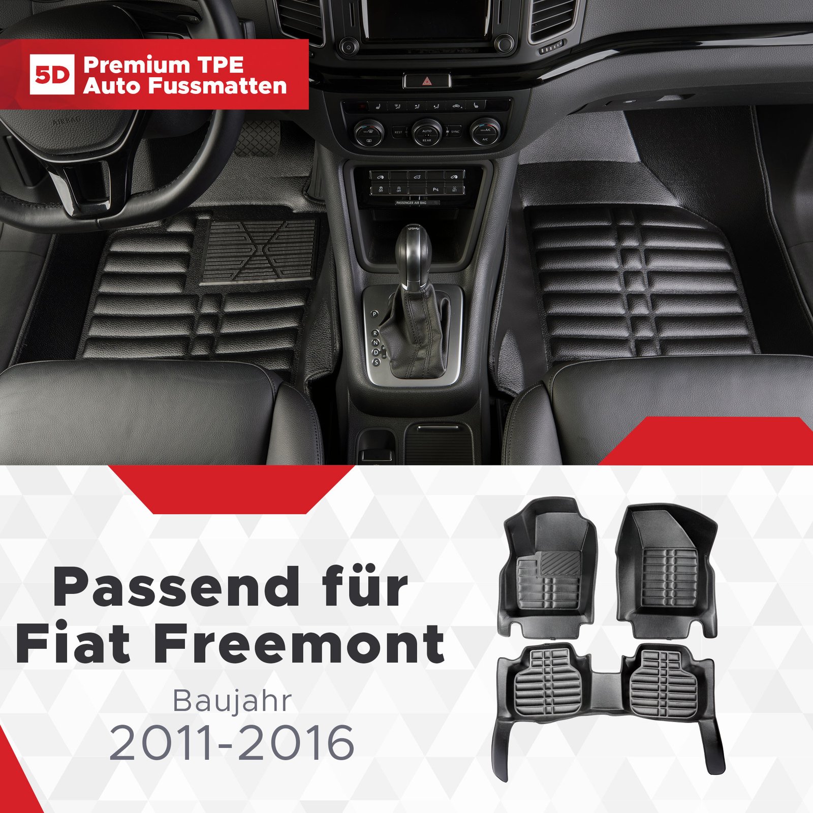 TPE Fussmatten Set