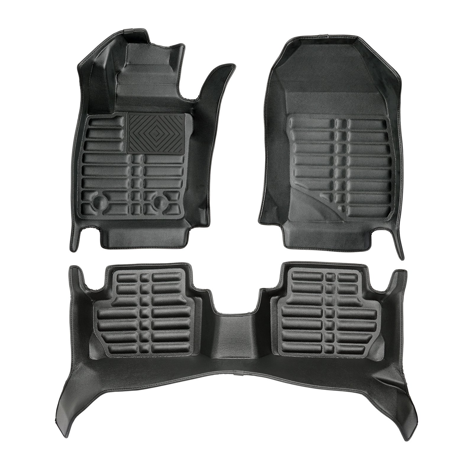 5D Premium Auto Fussmatten TPE Set passend für Ford EcoSport Baujahr ab 2012