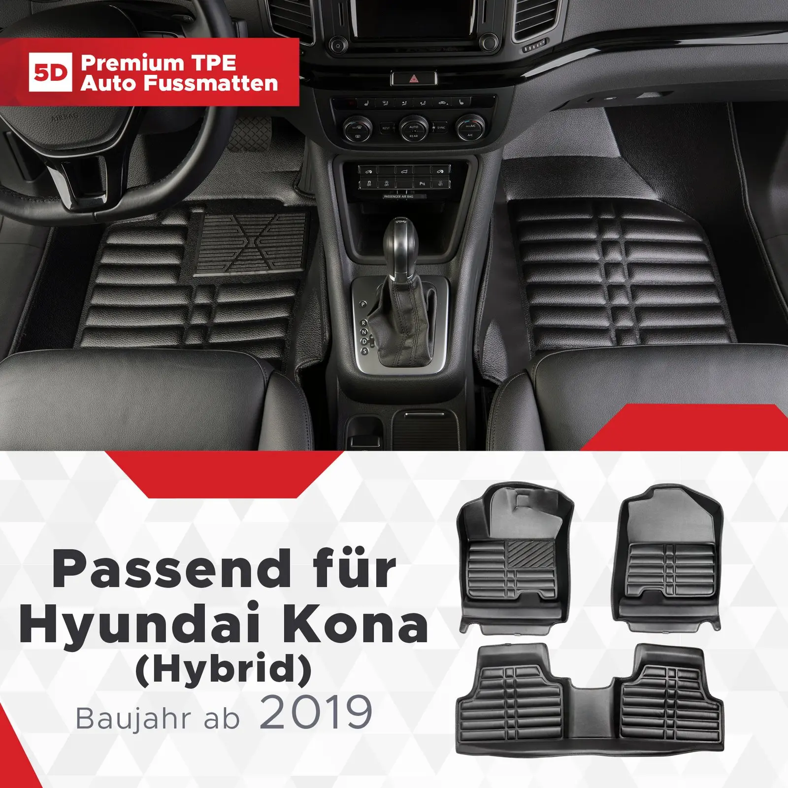 TPE Fussmatten Set